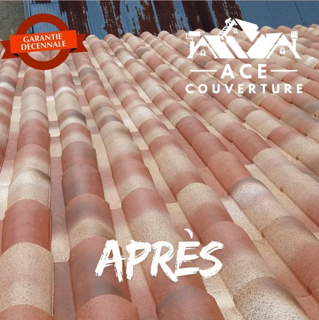 Toiture rénovée par ACE Couverture