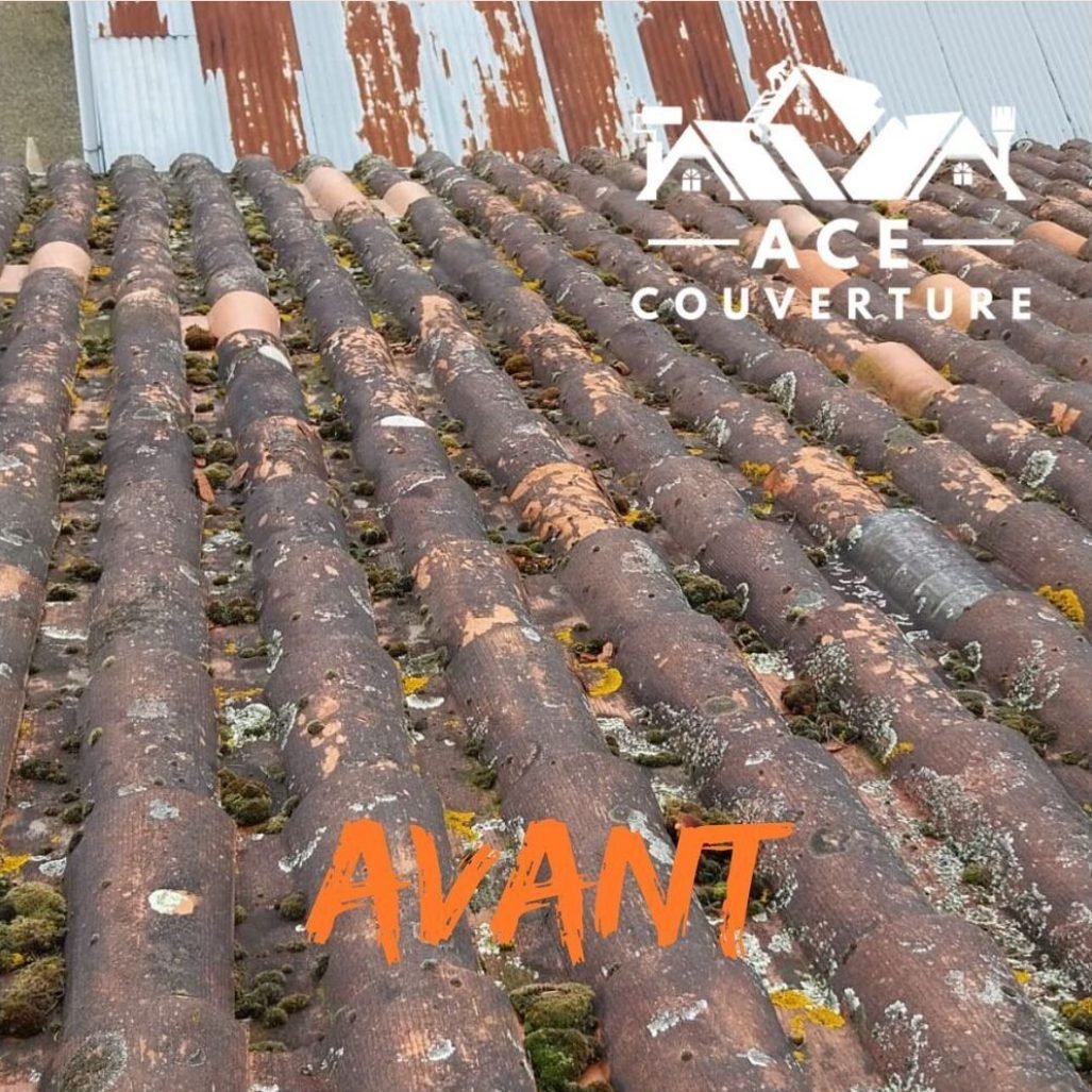 Toiture avant rénovation